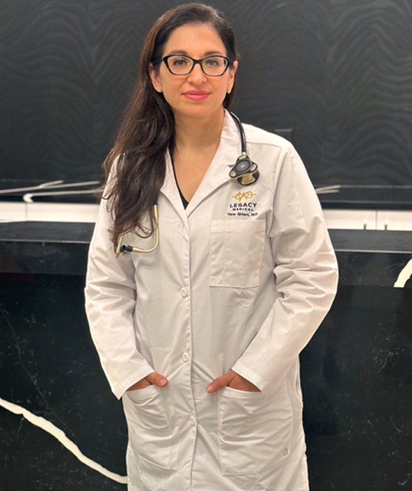 Dr. Yana Shtern, board-certified nephrologist, at Legacy Medical